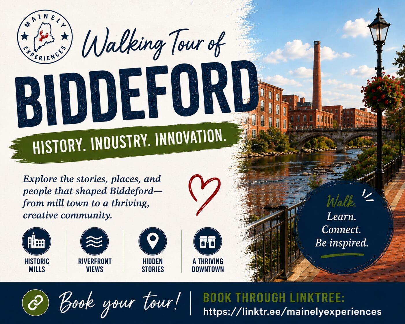 Biddeford History Walking Tour Maine