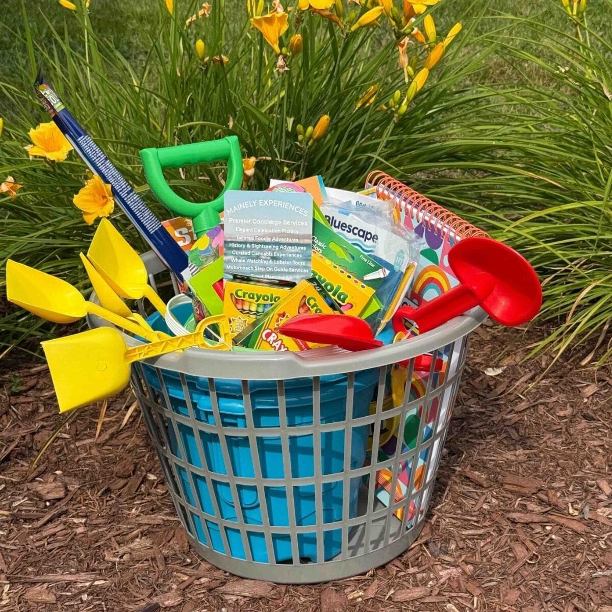 Children's Activity Basket Kennebunkport Maine