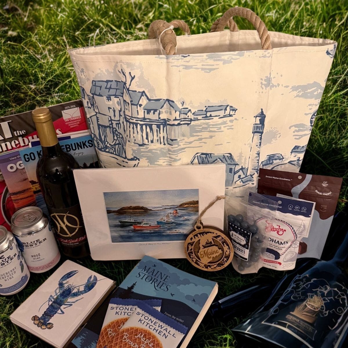 Maine Gift Bag Sea Bag Kennebunkport Minae