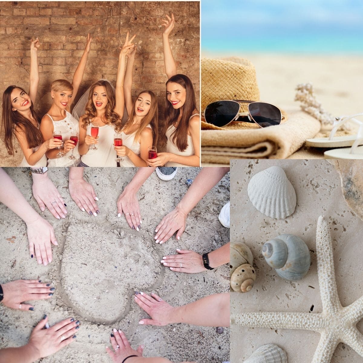 Bachelorette celebration in Maine featuring boho lounge setup, picnic styling, and group experience