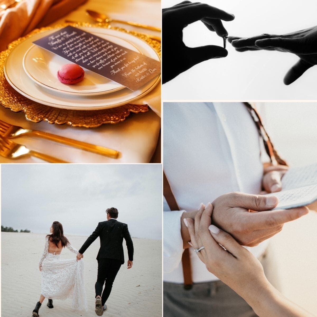 Intimate coastal elopement setting with ocean views in Maine