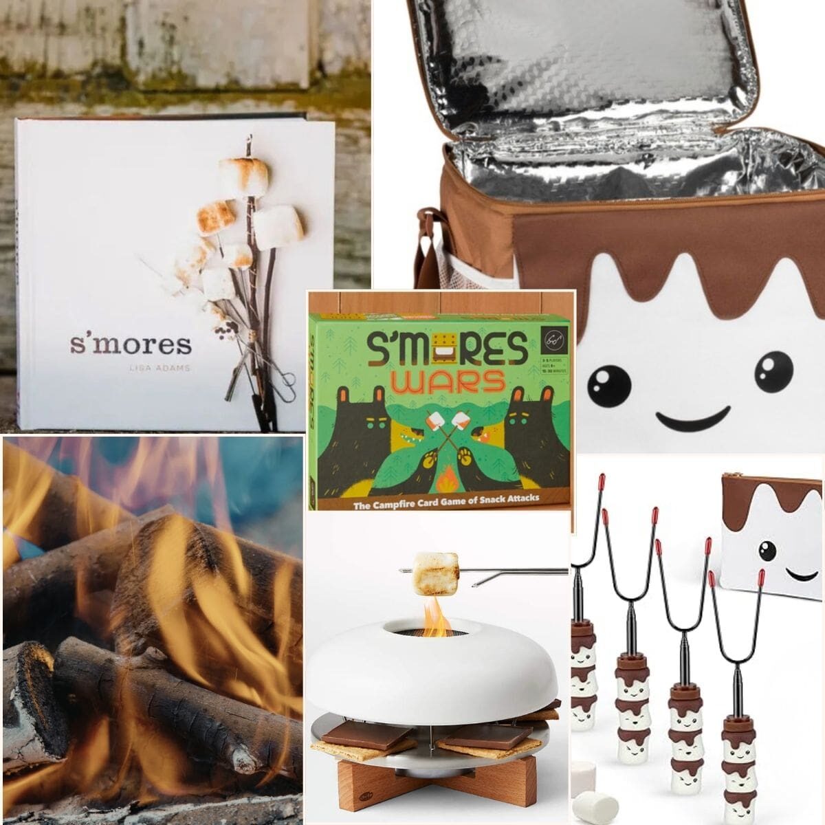 Outdoor fire experience in Maine featuring s’mores, gathering, and evening ambiance